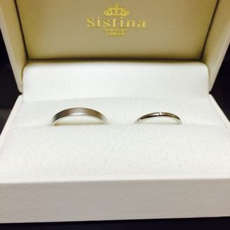 【システィーナGINZA】の口コミ 普段アクセサリーを煩わしく思いつけない事が多いので、シンプルかつ宝石な...