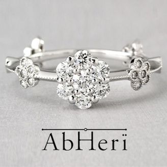 【JKPLANET(JKプラネット)】アベリ エンゲージリング  [garland (花綱飾り）]