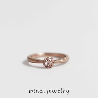 【mina.jewelry(ミナジュエリー)】 ｜mina.jewelry｜　ローズカットダイヤモンド