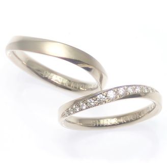 【TANZO.(鍛造指輪)】平甲丸S字/面取り加工