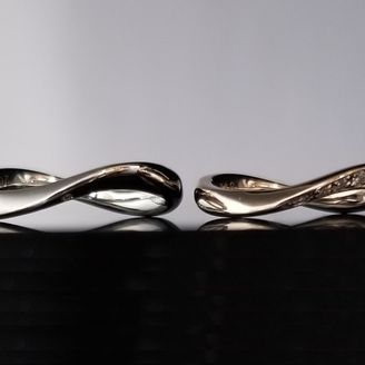 【TANZO.(鍛造指輪)】メビウス鍛造リング