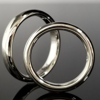 【TANZO.(鍛造指輪)】こだわりの丸みを出しフルオーダーメイド結婚指輪