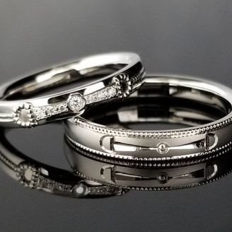 【TANZO.(鍛造指輪)】『ハミ』デザインの結婚指輪