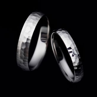 【TANZO.(鍛造指輪)】[TANZO.basic] hammer