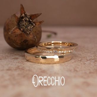 【ORECCHIO(オレッキオ)】＜aman～アマン＞結婚指輪　AM-2313/AM-2314