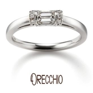 【ORECCHIO(オレッキオ)】スイートマジョラム～インビジブルセッティングと言う爪を使わない技法で作られた指輪