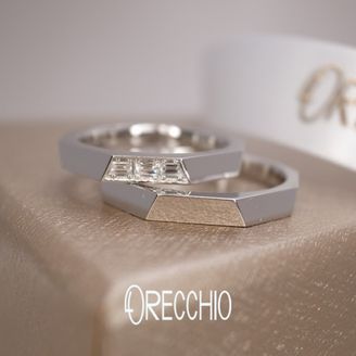 【ORECCHIO(オレッキオ)】＜safari～サファリ＞結婚指輪 FM-2229-KCH FM-2227-KCH