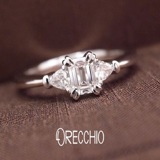 【ORECCHIO(オレッキオ)】＜aman～アマン＞婚約指輪　AE-1306