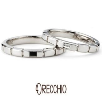 【ORECCHIO(オレッキオ)】＜safari～サファリ＞FM-2213/FM-2214　小さなパーツを組み合わせたような動きのあるデザインが特徴の指輪