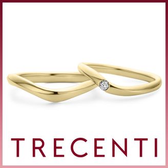 【TRECENTI(トレセンテ)】チェリーブロッサム双子ダイヤモンド（FL-FM TW/  FL-FL0.05/TW）