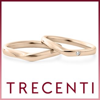【TRECENTI(トレセンテ)】ウルバーノV（0.01ct)（UB-BM／UB-BL0.01）