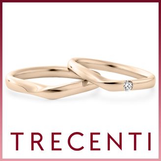 【TRECENTI(トレセンテ)】ウルバーノV(0.05ct)（UB-BM UB-BL0.05）
