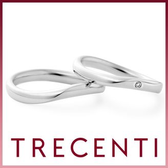 【TRECENTI(トレセンテ)】ウルバーノウェーブ（0.01ｃｔ)（UB-CM／UB-CL0.01）