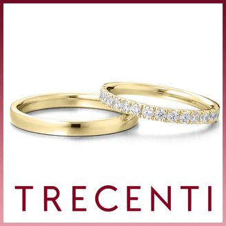 【TRECENTI(トレセンテ)】ハーフエタニティ03（FL-AMF　ET-SYF15）