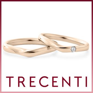 【TRECENTI(トレセンテ)】ウルバーノV（0.07ct)（UB-BM／UB-BL0.07）