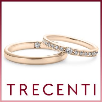 【TRECENTI(トレセンテ)】フェリーチェ 双子ダイヤモンド（FELI-FM TW／FELI-FL0.05TW)