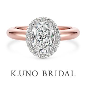 【ケイウノ ブライダル(K.UNO BRIDAL)】[オーダーメイド]一目惚れしたウェディングドレスをモチーフにデザイン