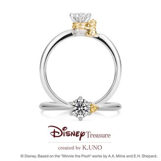 【ケイウノ ブライダル(K.UNO BRIDAL)】Disney / Winnie the Pooh “Sweet Honey”