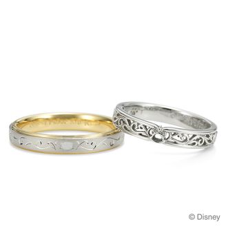 【ケイウノ ブライダル(K.UNO BRIDAL)】Disney / オーダーメイド結婚指輪