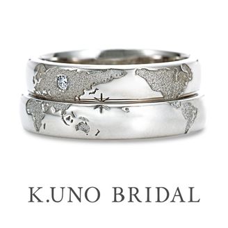 【ケイウノ ブライダル(K.UNO BRIDAL)】オーダーメイド結婚指輪