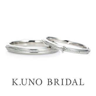 【ケイウノ ブライダル(K.UNO BRIDAL)】【リトゥマーレ・フィーニ】幸せが永遠に続くように、途切れることなく続くミル打ち