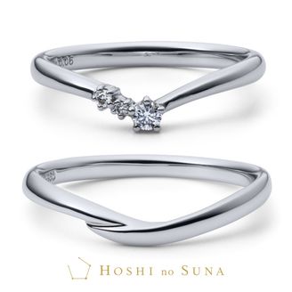 【HOSHI no SUNA 星の砂(ほしのすな)】LEONE(レオーネ)～凛とした姿で愛を誓う～