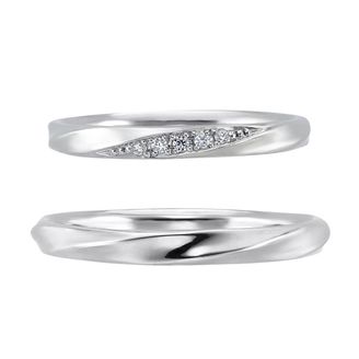 【アネリディギンザ(ANELLI DI GINZA)】いい夫婦ciel étoilé/voielactee　ボワラクティー/結婚指輪【アネリディギンザ/ANELLI DI GINZA】