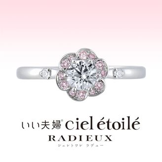 【アネリディギンザ(ANELLI DI GINZA)】 いい夫婦ciel etoile radieux/ローズピンクゴールド