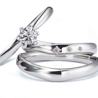 【アネリディギンザ(ANELLI DI GINZA)】LAVENNA PLATINO/フォンティーヌ/婚約指輪＆結婚指輪【アネリディギンザ/ANELLI DI GINZA】