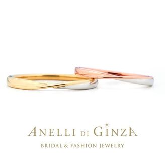 【アネリディギンザ(ANELLI DI GINZA)】ペアで10万円以内で買える！コンビリング/クエルチア