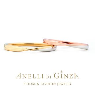 【アネリディギンザ(ANELLI DI GINZA)】 ペアで10万円以内で買える！コンビリング/クエルチア