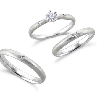 【アネリディギンザ(ANELLI DI GINZA)】いい夫婦ciel étoilé/étoile　エトワール/婚約指輪&結婚指輪【アネリディギンザ/ANELLI DI GINZA】