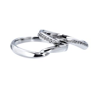 【アネリディギンザ(ANELLI DI GINZA)】LAVENNA PLATINO/キス・オブ・ローズ/結婚指輪【アネリディギンザ/ANELLI DI GINZA】