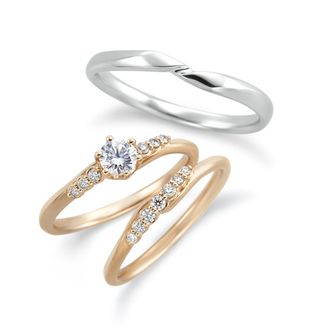 【アネリディギンザ(ANELLI DI GINZA)】いい夫婦ciel étoilé/grand chario グラン　シャリオ/婚約指輪&結婚指輪【アネリディギンザ/ANELLI DI GINZA】