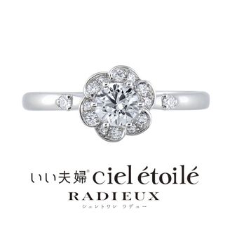 【アネリディギンザ(ANELLI DI GINZA)】いい夫婦ciel etoile radieux/ローズ/Pt950