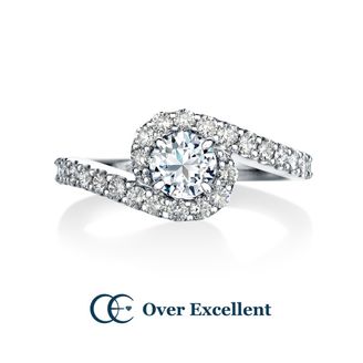 【Over Excellent(オーバーエクセレント)】【Dahlia　ダリア　‐華　麗‐】　ダリアの花が咲き誇る瞬間を表現したかのような、エレガントでありながら個性を際立たせるデザイン。