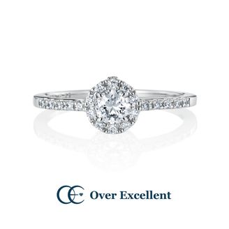 【Over Excellent(オーバーエクセレント)】【Lupinus　ルピナス　～いつも幸せ～】　ルピナスの花が咲き誇るような、美しく華やかなリング。