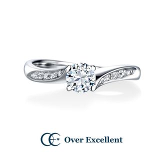 【Over Excellent(オーバーエクセレント)】【Canary Bird カナリーバード -初夏の野ばら-】くるんと軽やかにひるがえった花びらのように、緩やかなウェーブが印象的。 Over Excellent