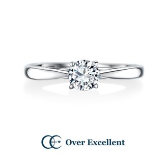 【Over Excellent(オーバーエクセレント)】【calla lily カラー -乙女のしとやかさ-】シンプルながら洗練された、タイムレスな存在感。美しさを追求したこだわりのデザイン。