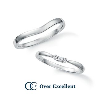 【Over Excellent(オーバーエクセレント)】【Viola　ビオラ　～私を思って～】　ビオラの花のように誠実な愛と深い絆を象徴するデザイン。