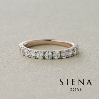 【SIENAROSE(シエナロゼ)】【新作】叶える プロング（クリアダイヤ）