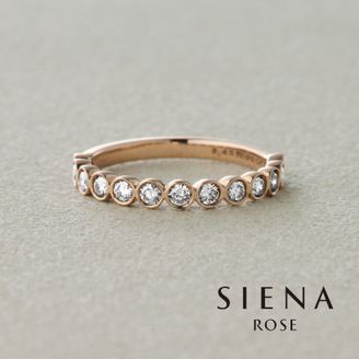 【SIENAROSE(シエナロゼ)】 【新作】叶える ベゼル（クリアダイヤ）online限定