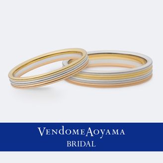 【ヴァンドーム青山(VENDOME AOYAMA)】 パーソナライズド リング【AM_R1007-SA/MA,AM_R1008-SA/MA】