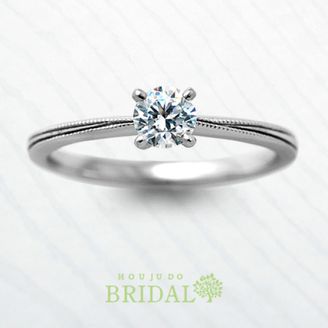 【宝寿堂(ほうじゅどう)】【宝寿堂】クラシカルなミル打ちが上品《HE2461》