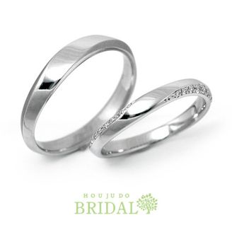 【宝寿堂(ほうじゅどう)】【宝寿堂】ダイヤメレ＆つや消しでセンス良いセット感《HM892l/HD892s》