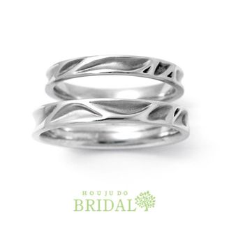 【宝寿堂(ほうじゅどう)】【宝寿堂】ふたりだけのイニシャルリング《HM1815s/HM1815l》