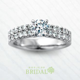 【宝寿堂(ほうじゅどう)】【宝寿堂】二重に並ぶメレが圧巻の豪華さ《HD2428》