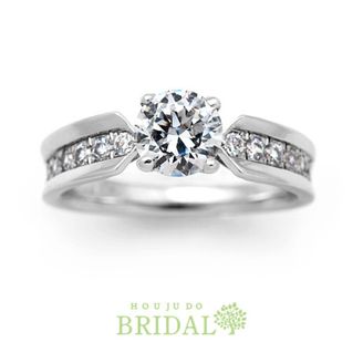 【宝寿堂(ほうじゅどう)】【宝寿堂】1ctの大粒ダイヤが豪奢！クラシカルな雰囲気で優雅に《HD787》