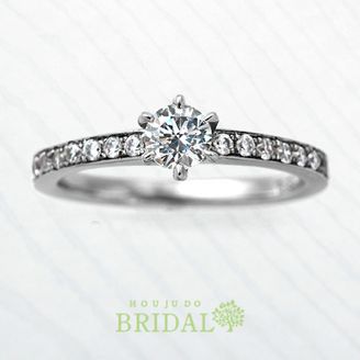 【宝寿堂(ほうじゅどう)】【宝寿堂】アームに敷き詰めたメレがゴージャス《HD2189》