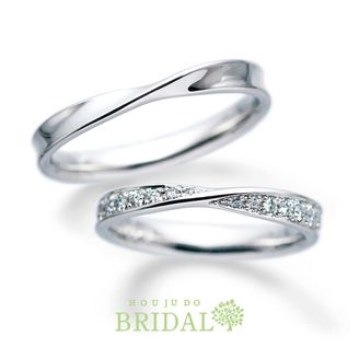 【宝寿堂(ほうじゅどう)】【宝寿堂】強い絆を感じるストレートデザイン《HM2816l/HD2816l》 ｜宝寿堂(ほうじゅどう)の結婚指輪 